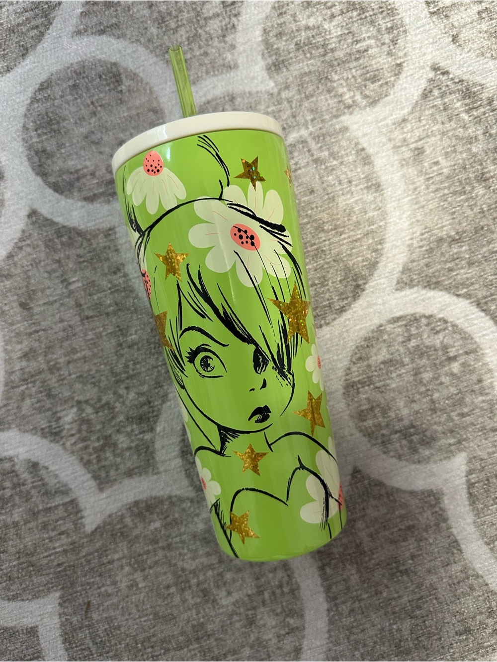 Disney Parks Tinker Bell Tumbler Brand New